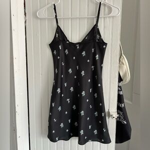 Aritzia Wilfred silk mini dress